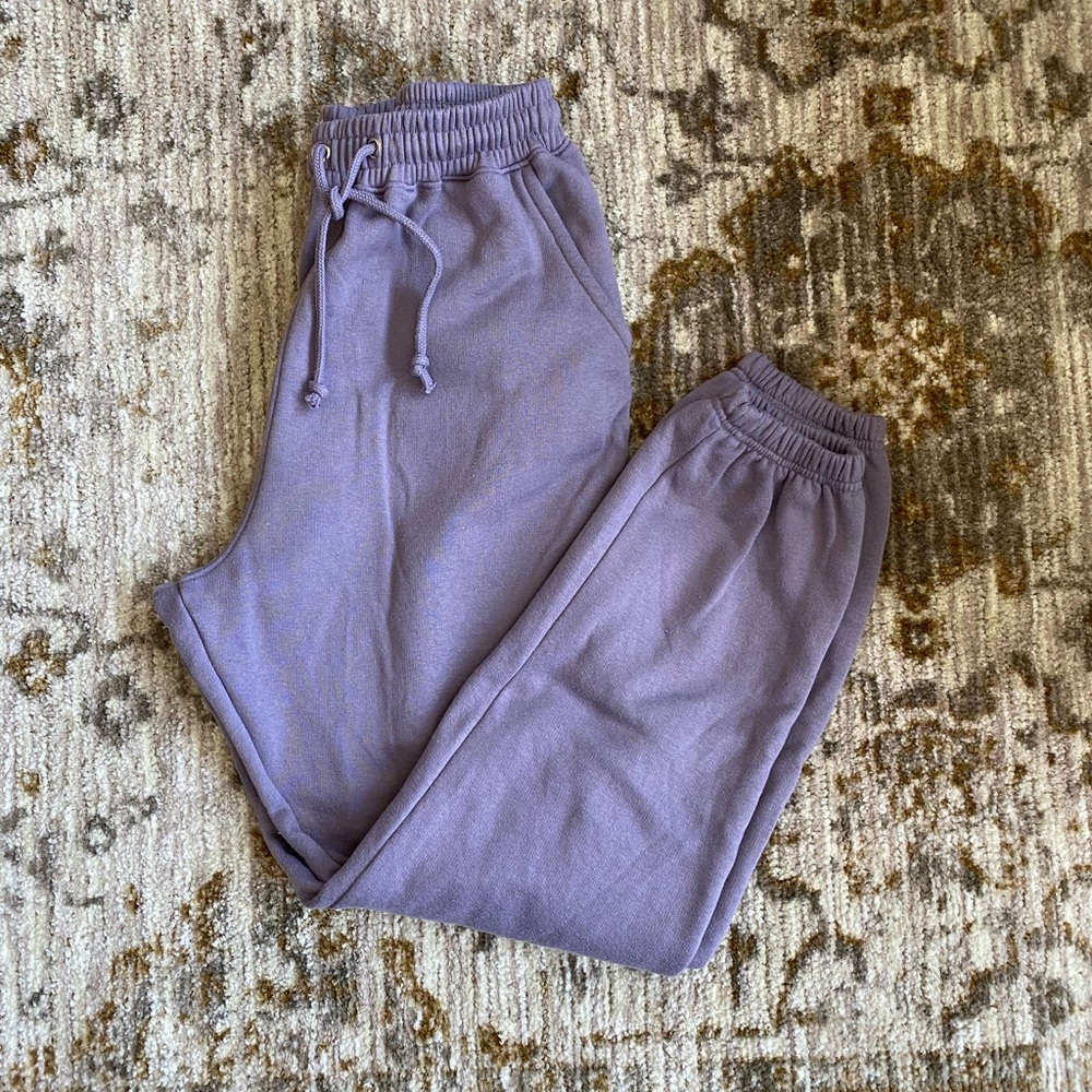 Tall Purple MissGuided Joggers